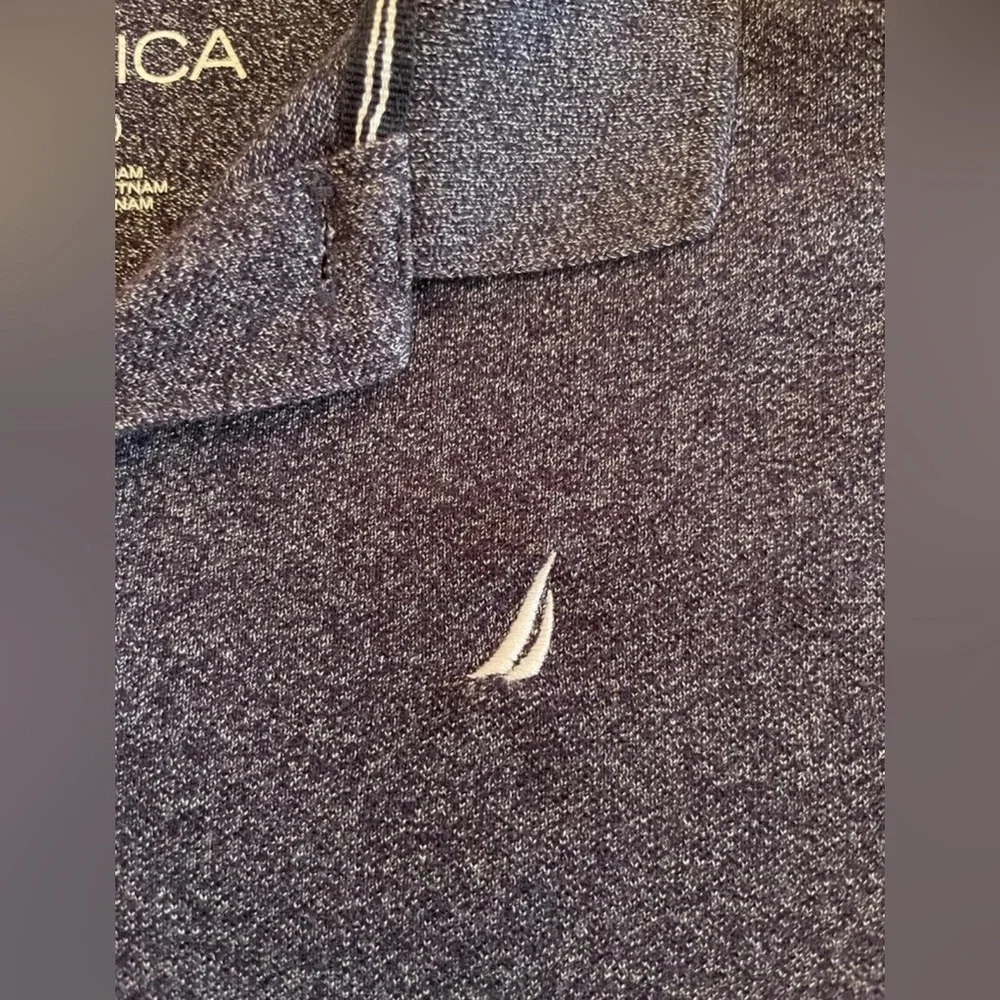 Nautica Little Boy’s Dark Blue Set Sail Pique Polo size L/G 6 - Picture 7 of 8